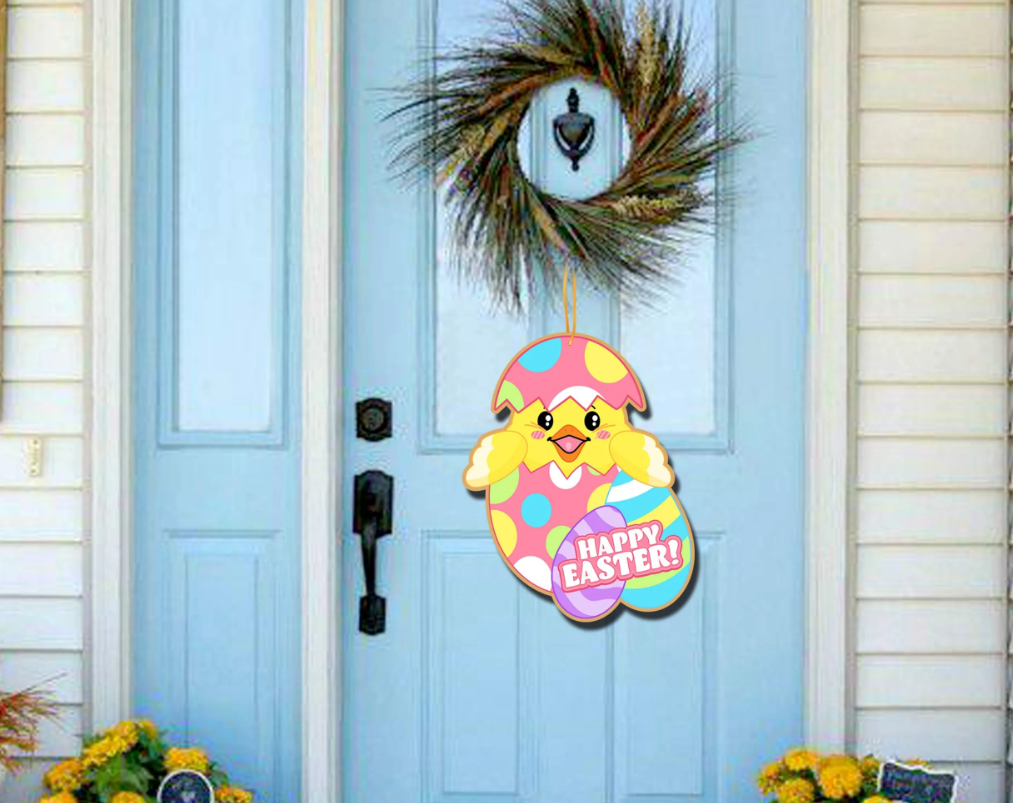 27+ Charming Easter Door Hangers to Brighten Your Home