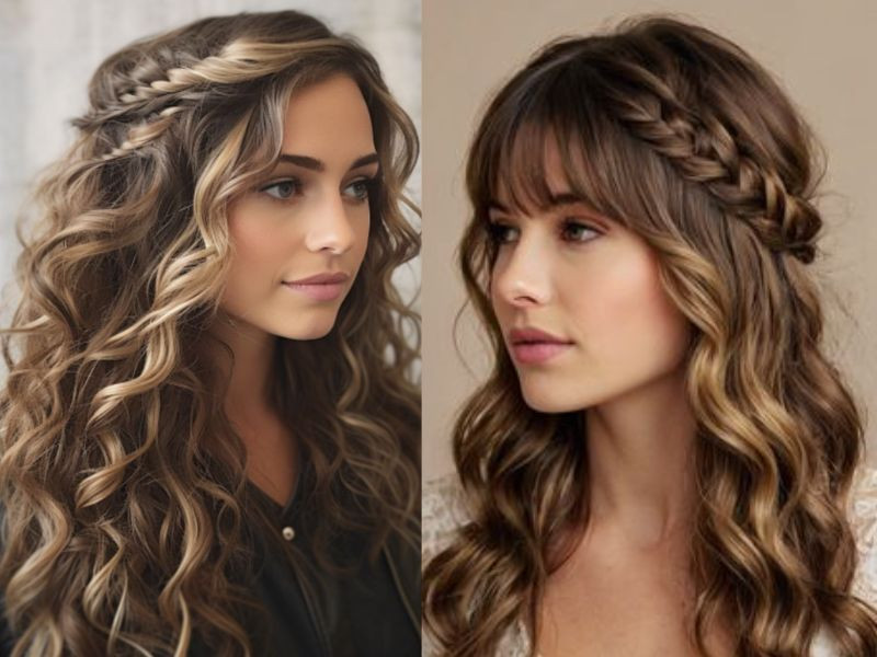 40+ Stunning Half Up Half Down Prom Hairstyles