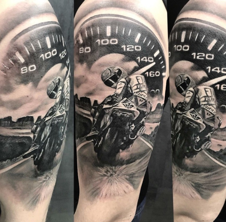 52+ Bold Biker Tattoos for True Motorcycle Enthusiasts