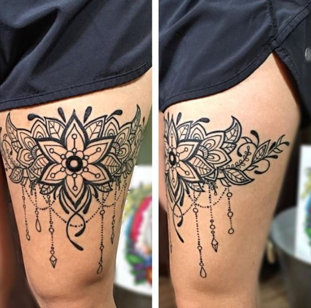 Stunning 54+ Garter Tattoos You’ll Want Now