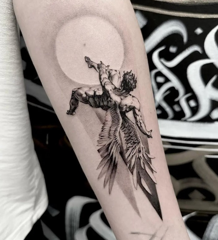 Best 51+ Icarus Tattoo Designs Perfect for a Daring Valentine’s Ink