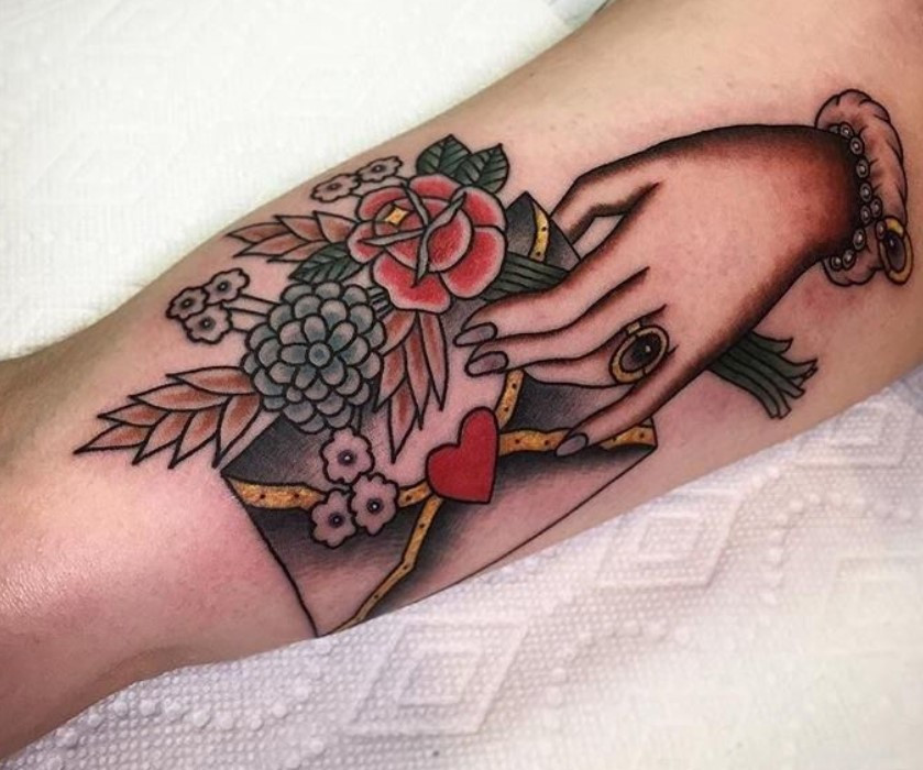 Love in Ink: 44+ Stunning Valentines Love Letter Tattoo Designs