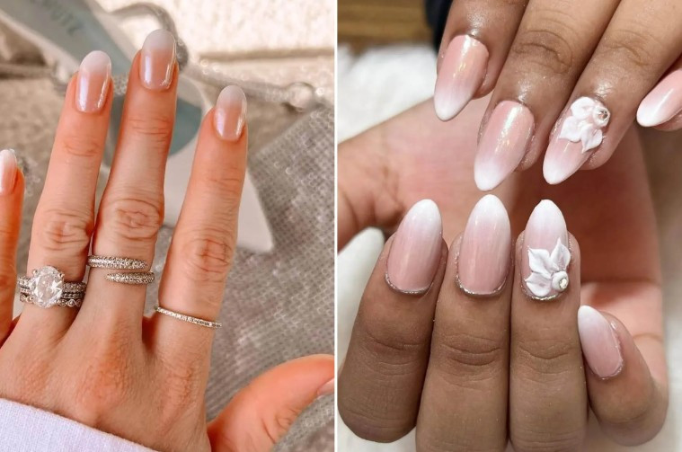 48+ Modern Muted French Manicures for Any Occasion