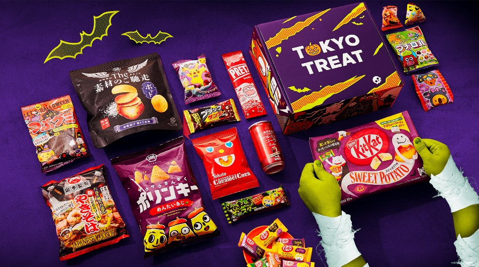 TokyoTreat’s Halloween Snack Box: Rare Japanese Snack Box with a Spooky Twist!