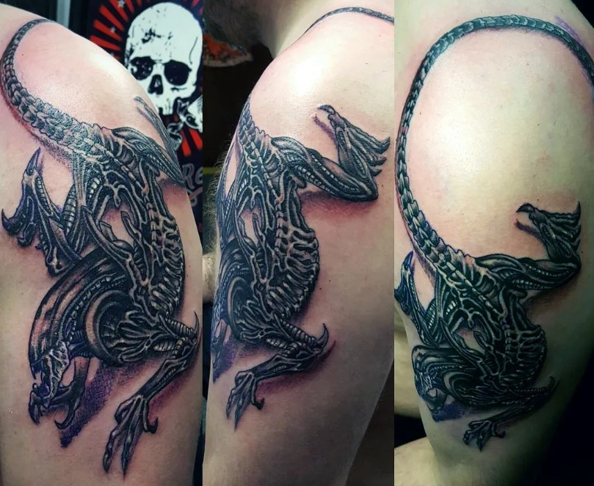 60+ Incredible Xenomorph Tattoos Every Sci-Fi Fan Will Adore