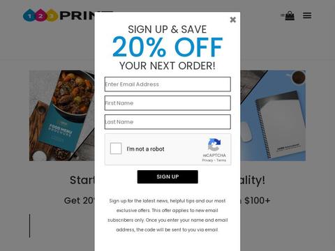 123Print Coupons and Promo Code