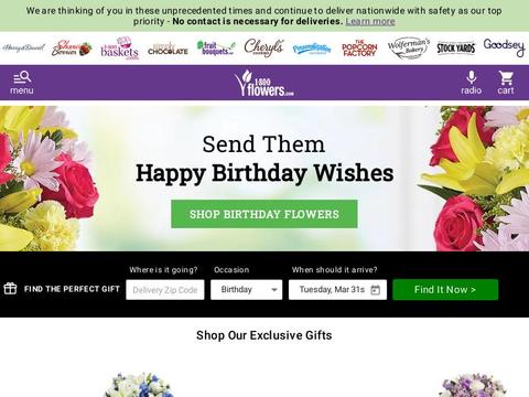 1800 Flowers Coupons and Promo Code