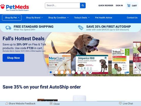 1800PetMeds Coupons and Promo Code