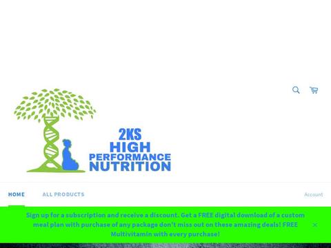 2KS Nutrition Coupons and Promo Code