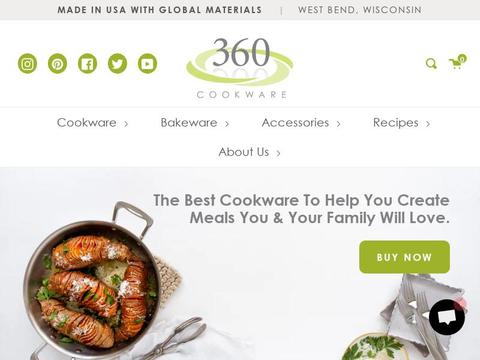 360 Cookware Coupons and Promo Code