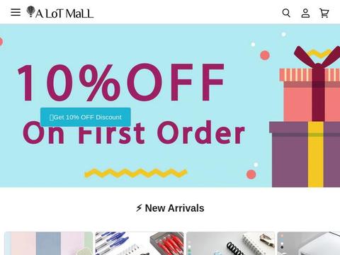 A Lot Mall Coupons and Promo Code