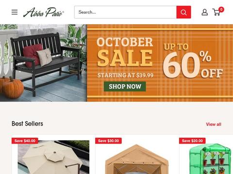 Abba Patio Coupons and Promo Code