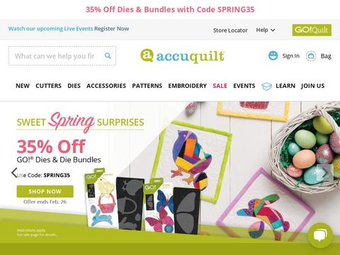 AccuQuilt Coupons and Promo Code