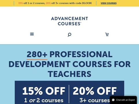 Advancement Courses Coupons and Promo Code