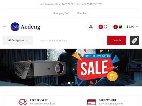 Aedeng.com Coupons and Promo Code