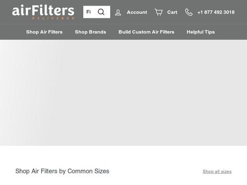 Air Filters Delivered Coupons and Promo Code