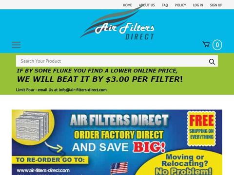 Air-Filters-Direct.com Coupons and Promo Code