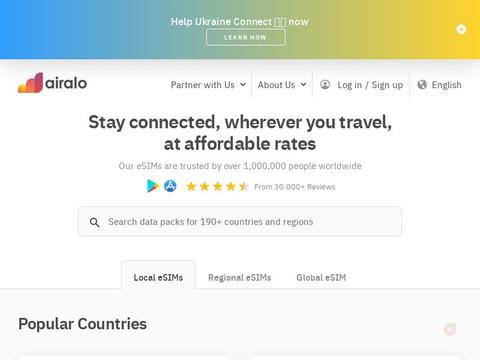 Airalo WW Coupons and Promo Code