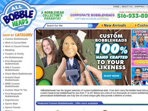 All Bobble Heads Coupons and Promo Code