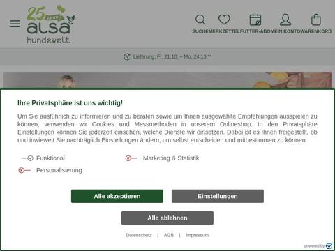 Alsa-Hundewelt.de Coupons and Promo Code