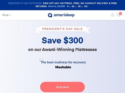 Amerisleep Coupons and Promo Code