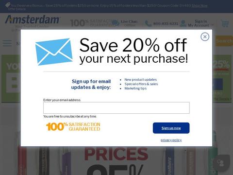 Amsterdam Printing Coupons and Promo Code