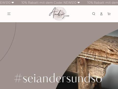 andersundso Coupons and Promo Code