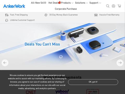 AnkerWork Coupons and Promo Code