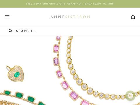 Anne Sisteron Coupons and Promo Code