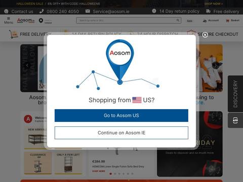 Aosom IE Coupons and Promo Code