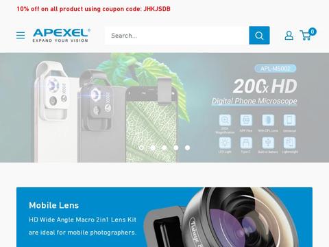 APEXEL USA INC. Coupons and Promo Code