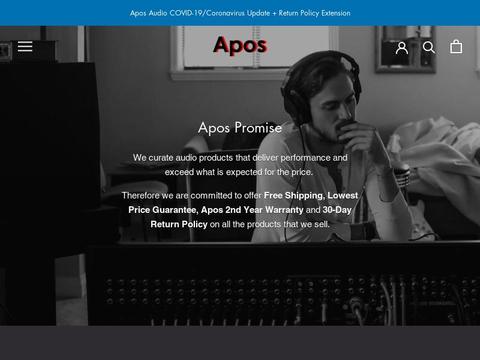 Apos Audio Coupons and Promo Code