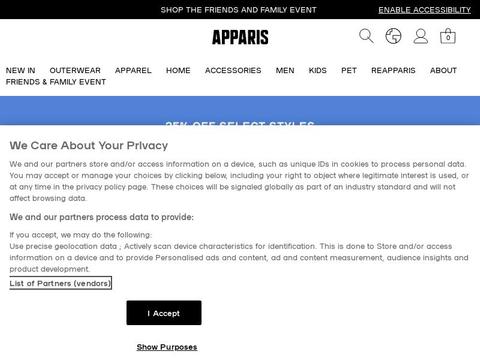 Apparis Coupons and Promo Code