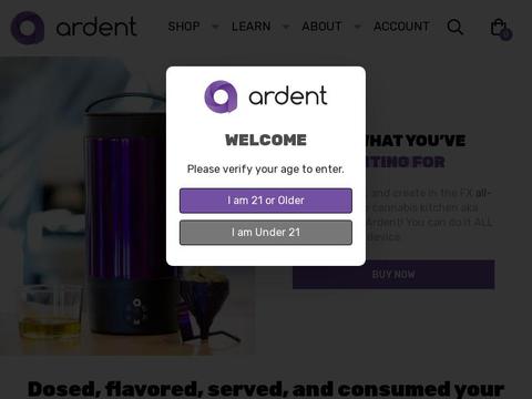 Ardent Cannabis Coupons and Promo Code