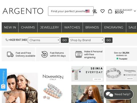 Argento Coupons and Promo Code