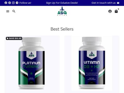 Asgnutra.com Coupons and Promo Code