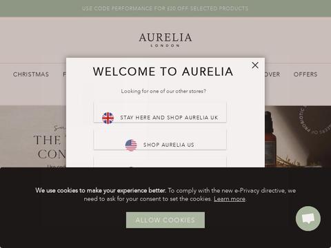 Aurelia London Coupons and Promo Code