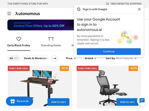 Autonomous Inc Coupons and Promo Code