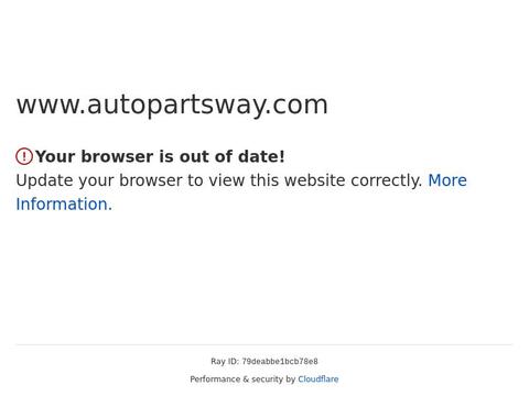 AutoPartsWay Coupons and Promo Code