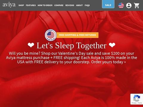 Aviya Mattress Coupons and Promo Code