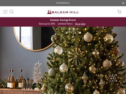 Balsam Hill Australia Coupons and Promo Code