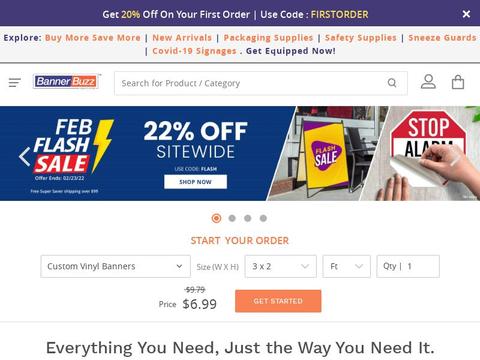 Banner Buzz CA Coupons and Promo Code