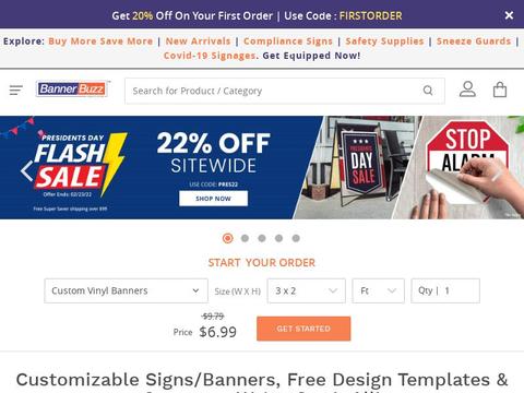 BannerBuzz.com Coupons and Promo Code