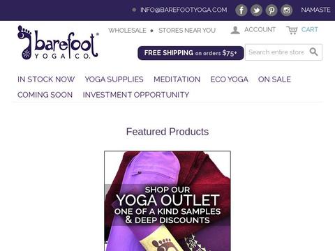 Barefoot Yoga Co. Coupons and Promo Code