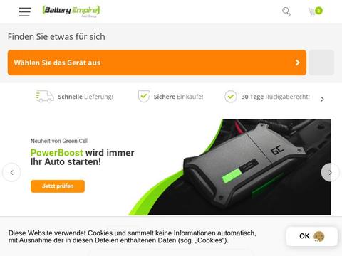 batteryempire.de Coupons and Promo Code