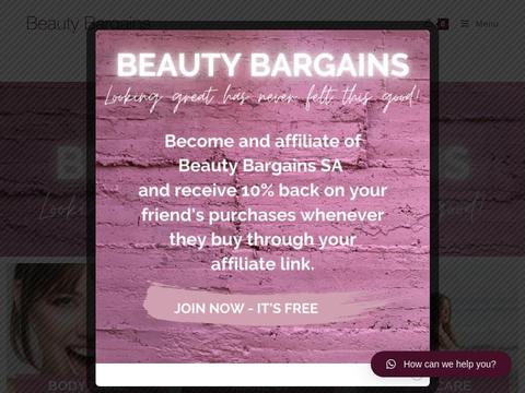 Beauty Bargains ZA Coupons and Promo Code