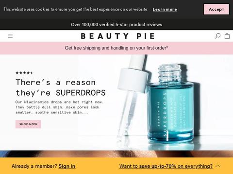 Beauty Pie US Coupons and Promo Code