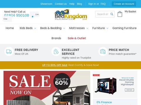 Bed Kingdom Coupons and Promo Code