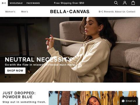 BELLA+CANVAS Coupons and Promo Code