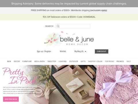 Belle and June Coupons and Promo Code